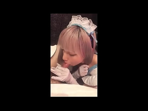 ❤️ Japonski idol [mayuka], kostum francoske služkinje, 1. del, fafanje in onaniranje z losjonom ❌ Porno fb pri nas ❌